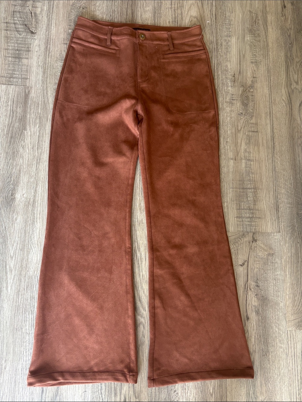 Sanctuary Tan Flare Pants NWT - Picture 11 of 11
